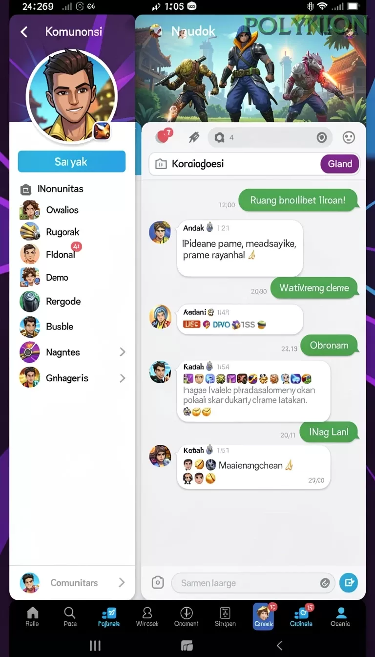 Cuplikan layar KAMARTOTO — pengaturan akun