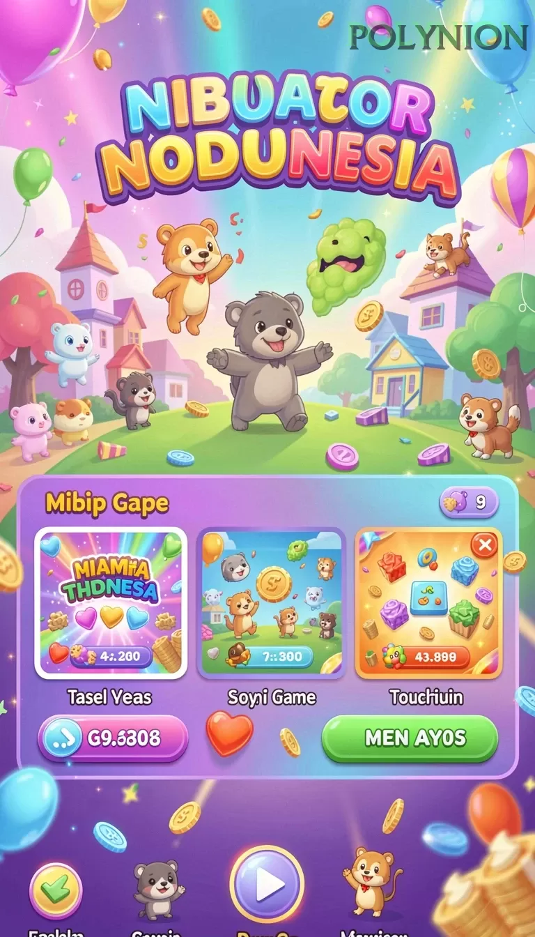 Cuplikan layar SUNGAITOTO — menu navigasi